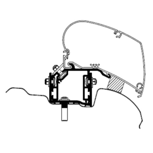 Thule awning bracket for - thule,