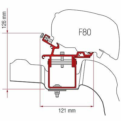 Fiamma awning adapter brackets - adapter,