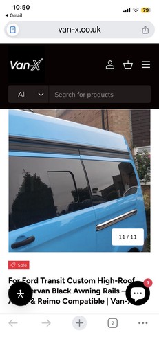 Campervan awning rail - campervan, all
